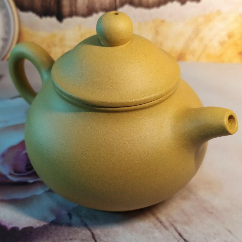 🍵黃金段泥 彩繪蓮花 潘壺🍵泥彩繪蓮花  好運連連  經典器型  泡茶利器 梅花7孔【92jade 遇見善緣】-細節圖4