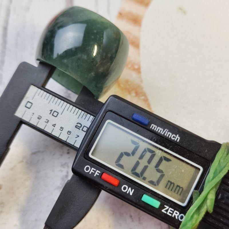 ☯️玉扳指☯️天然玉 A貨 翡翠-藍水 素面 扳指【92jade 遇見善緣】現貨特惠 扳指 玉指 翡翠扳指-細節圖2