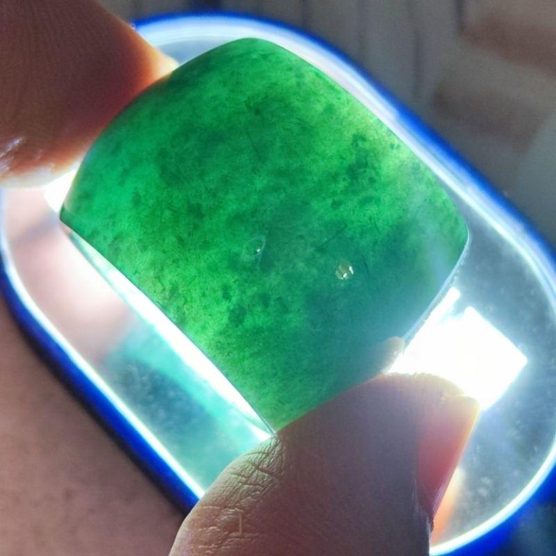 ☯️玉扳指☯️天然玉 A貨 翡翠-藍水 素面 扳指【92jade 遇見善緣】現貨特惠 扳指 玉指 翡翠扳指-細節圖3