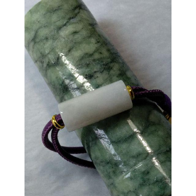 💰財源滾滾💰天然緬甸玉A貨翡翠-12.8＊28.8mm糯冰路路通手串 現貨特惠【92jade 遇見善緣】現貨特惠-細節圖4