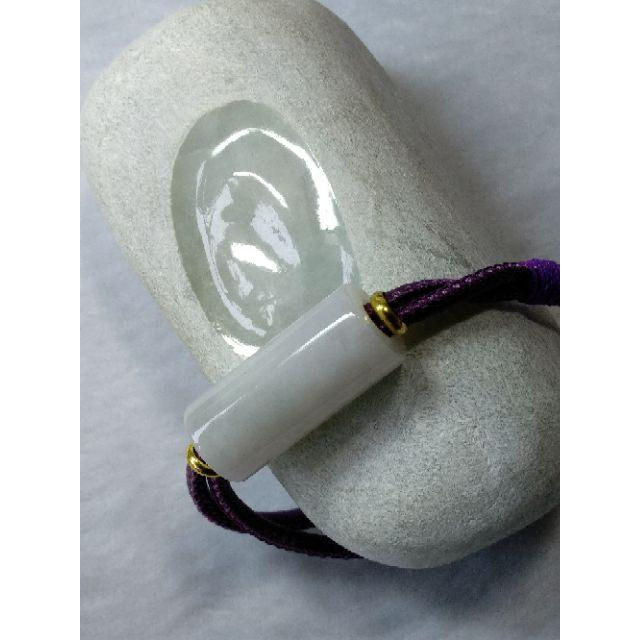 💰財源滾滾💰天然緬甸玉A貨翡翠-12.8＊28.8mm糯冰路路通手串 現貨特惠【92jade 遇見善緣】現貨特惠-細節圖7