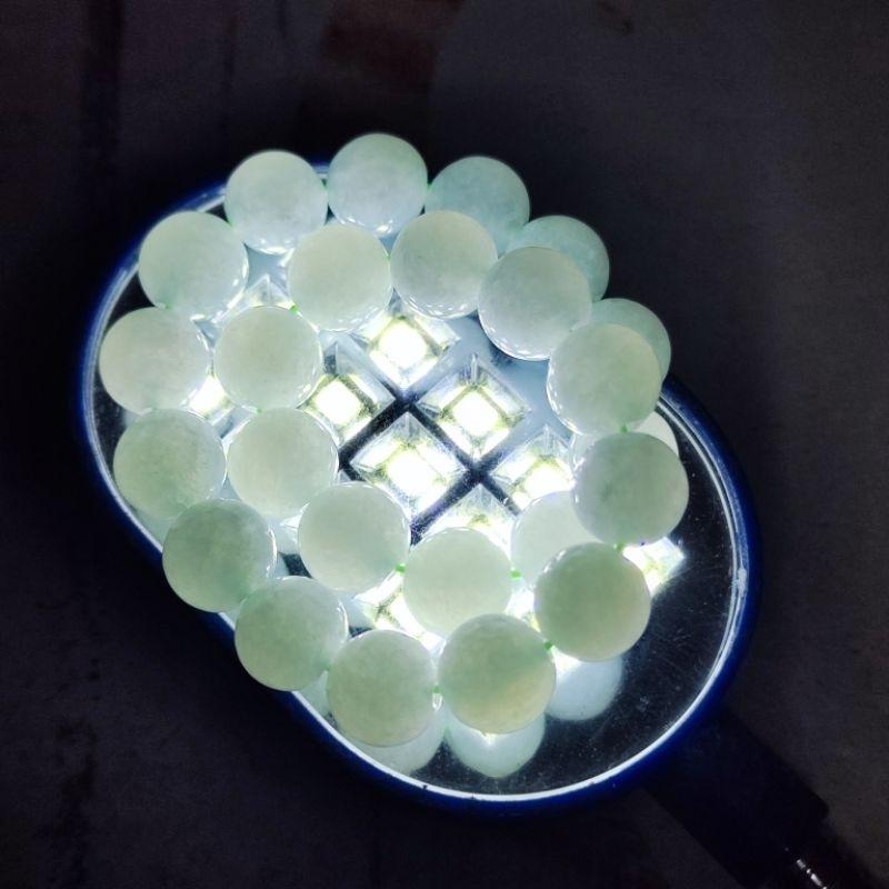 🍡淡底色珠串🍡天然緬甸玉 A貨 翡翠-7.9mm  淡底色 圓珠 手珠 手串 現貨特價【92jade】玉手串 玉手鍊-細節圖7