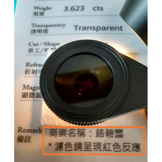 💎獨特珍藏💎3.623ct天然電氣石(鉻綠碧璽)Chrome Tourmaline-附證書【92jade 遇見善緣】-細節圖3