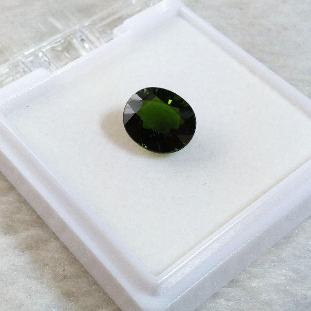 💎獨特珍藏💎3.623ct天然電氣石(鉻綠碧璽)Chrome Tourmaline-附證書【92jade 遇見善緣】-細節圖6