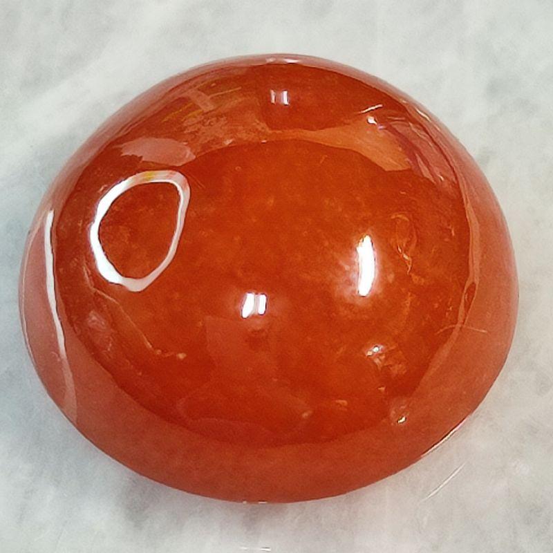 🥚紅翡蛋面🥚天然緬甸玉 A貨 翡翠 紅翡 蛋面 戒面裸石 現貨特價【92jade 就愛翡翠】diy镶嵌件 紅蛋面-細節圖3