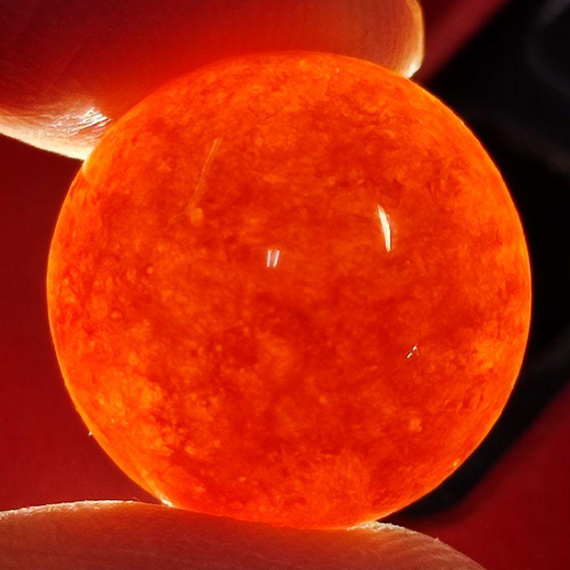 🥚紅翡蛋面🥚天然緬甸玉 A貨 翡翠 紅翡 蛋面 戒面裸石 現貨特價【92jade 就愛翡翠】diy镶嵌件 紅蛋面-細節圖4