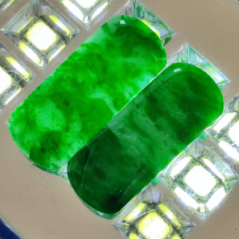 💍花青馬鞍戒面💍天然緬甸玉A貨翡翠-花青 馬鞍 戒面 現貨特價【92jade 遇見善緣】翡翠戒面 玉戒面 DIY戒面-細節圖2