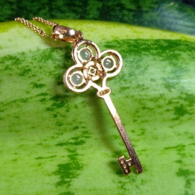 🗝️開啟心靈🗝️天然緬甸玉 A貨翡翠-白冰 蛋面 鑲925銀 鍍玫瑰金墬 項鍊 現貨實拍優惠特價-細節圖4