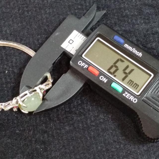 🎆特惠🎆天然緬甸玉 A貨翡翠-冰晴 蛋面 鑲925銀 手鍊【92jade 遇見善緣】-細節圖7