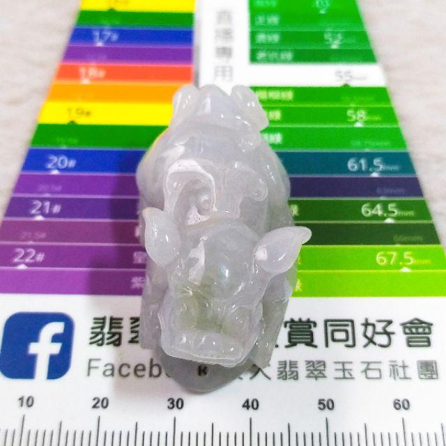 💱招財納福💱天然緬甸玉A貨翡翠-冰淡春彩 立體精雕 貔貅 附證書【92jade 遇見善緣】現貨特惠-細節圖6