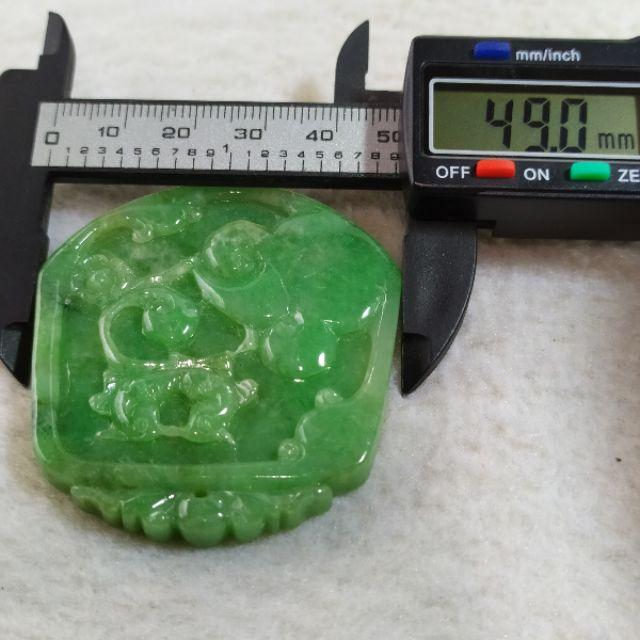 🕊️濃情蜜意🕊️天然緬甸玉 A貨翡翠-滿綠 精雕 喜鵲 上梅稍 現貨實拍優惠特價【92jade 遇見善緣】-細節圖7