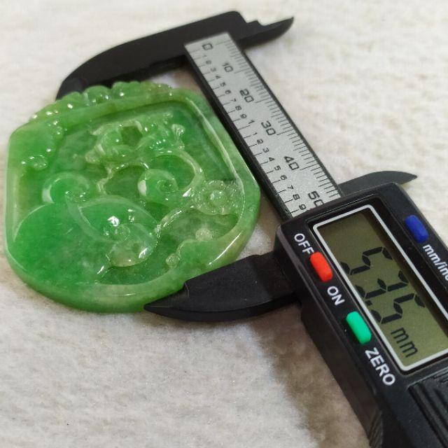 🕊️濃情蜜意🕊️天然緬甸玉 A貨翡翠-滿綠 精雕 喜鵲 上梅稍 現貨實拍優惠特價【92jade 遇見善緣】-細節圖8