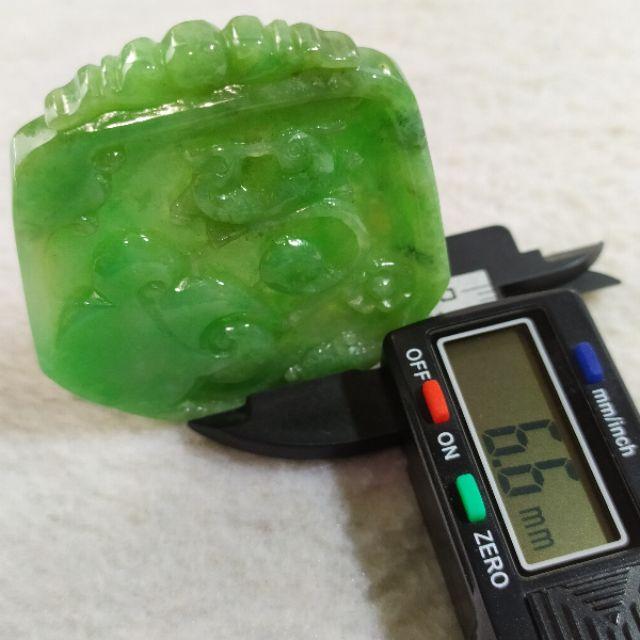 🕊️濃情蜜意🕊️天然緬甸玉 A貨翡翠-滿綠 精雕 喜鵲 上梅稍 現貨實拍優惠特價【92jade 遇見善緣】-細節圖9