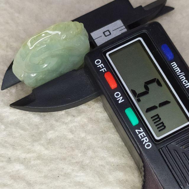 🐉吉祥如意🐉天然緬甸玉 A貨翡翠-冰晴 精雕 龍如意【92jade 遇見善緣】現貨特惠-細節圖9