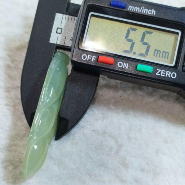 🍃一葉致富🍃天然緬甸玉 A貨翡翠-冰晴 起膠 精雕 葉子【92jade 遇見善緣】現貨特惠-細節圖7