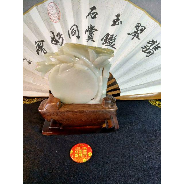 👑特惠👑天然緬甸玉A貨翡翠-黃翡 精雕 花好月圓、鳥語花香、節節高 擺件 附證書【92jade 遇見善緣】現貨特惠-細節圖9