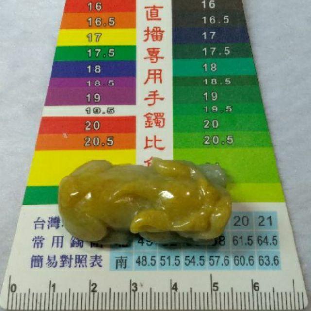 💱招財神獸💱天然緬甸玉A貨翡翠-黃翡 金錢如意 貔貅 一對【92jade 遇見善緣】-細節圖8