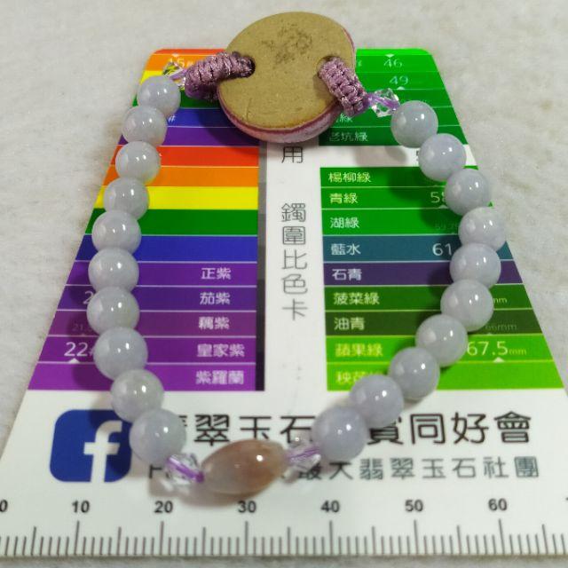 💠陶燒瓶 設計款 手串💠天然緬甸玉A貨翡翠-紫羅蘭珠＋香氛陶燒瓶 設計款 手排/手串/手鍊 92jade 遇見善緣-細節圖9