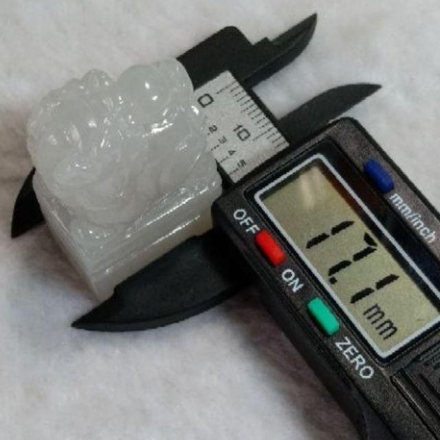 🦁事業如意🦁天然緬甸玉A貨翡翠-冰淡紫 獅子戲球  印章/印材 【92jade 就愛翡翠】翡翠印章 翡翠擺件-細節圖8