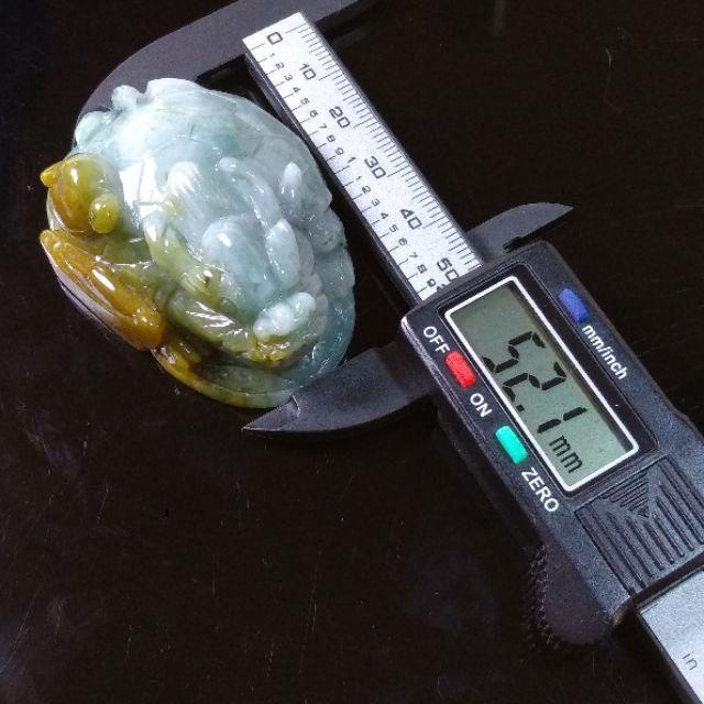 🐉衣錦榮歸🐢天然緬甸玉A貨翡翠-黃加綠 龍龜 小擺件【92jade 遇見善緣】現貨特惠 翡翠龍龜 玉龍龜 龍龜擺件-細節圖7