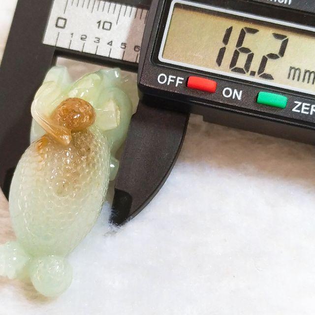 🐸招財避邪🐸天然緬甸玉 A貨翡翠-冰飄紅花 精雕 蟾 蟾蜍 玉蟾 三腳蟾 三腳金蟾 現貨特價【92jade 遇見善緣】-細節圖8