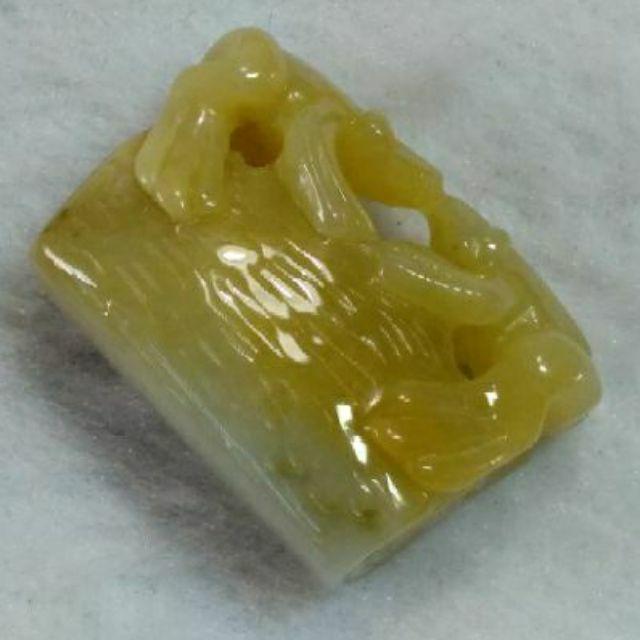 🐸呱呱來財🐸天然緬甸玉 A貨 翡翠 黃翡 青蛙 玉青蛙【92jade 遇見善緣】現貨特惠-細節圖2