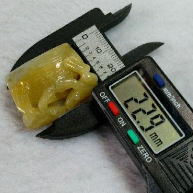 🐸呱呱來財🐸天然緬甸玉 A貨 翡翠 黃翡 青蛙 玉青蛙【92jade 遇見善緣】現貨特惠-細節圖7