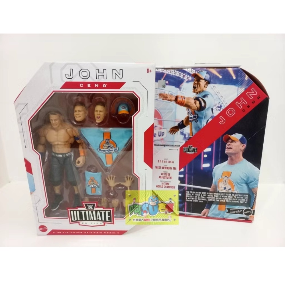 ☆阿Su倉庫☆WWE摔角 John Cena Ultimate Edition 22 江西南終極精華版人偶公仔 熱賣中-規格圖10