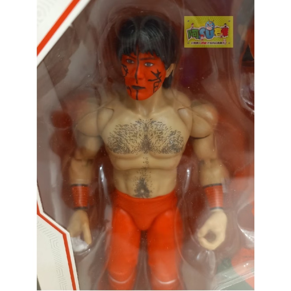 ☆阿Su倉庫☆WWE摔角 Great Muta Ultimate Edition 25 傳奇巨星武藤敬司終極精華版人偶-細節圖10