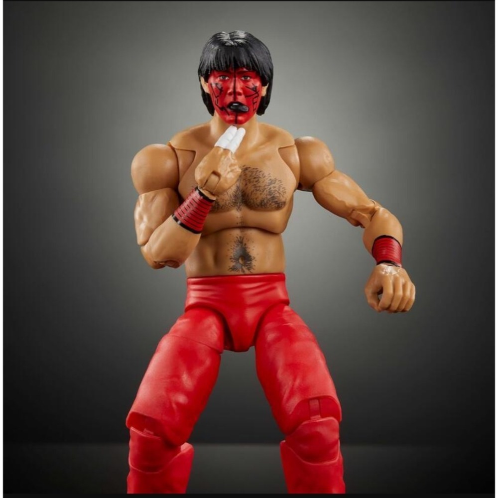☆阿Su倉庫☆WWE摔角 Great Muta Ultimate Edition 25 傳奇巨星武藤敬司終極精華版人偶-細節圖3