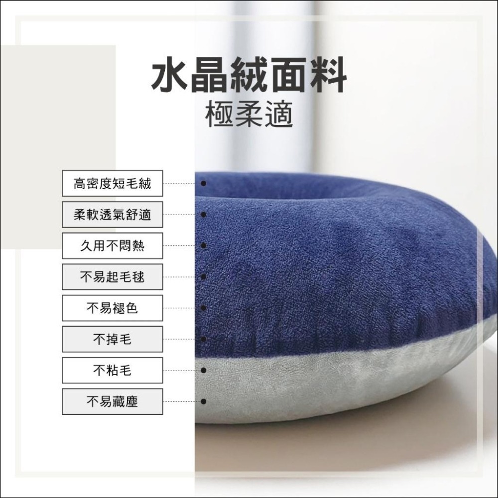 Medlight美德耐健康寢具 旅型收納護頸枕(藍灰) 維康 免運-細節圖5