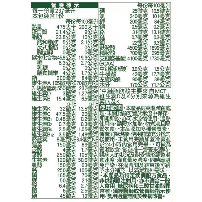 桂格完膳營養素 洗腎適用配方 237ml/24罐/箱 維康 免運-細節圖5