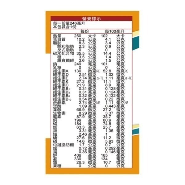 (加贈4罐) 益富 益力壯16優纖(原味)液體 246ml/24罐/箱維康 免運-細節圖3