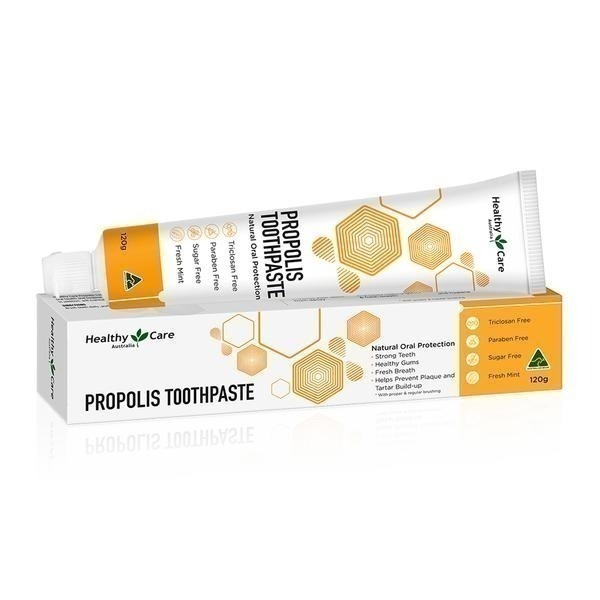 Healthy Care澳世康 全效蜂膠牙膏 120g/條 維康  澳洲進口（效期2027年）-細節圖2