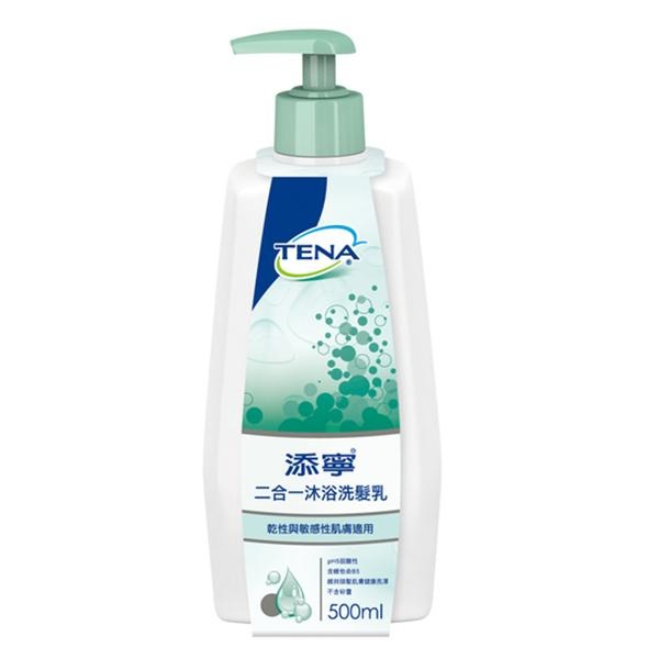 添寧 二合一沐浴洗髮乳 500ml/瓶 維康-細節圖2