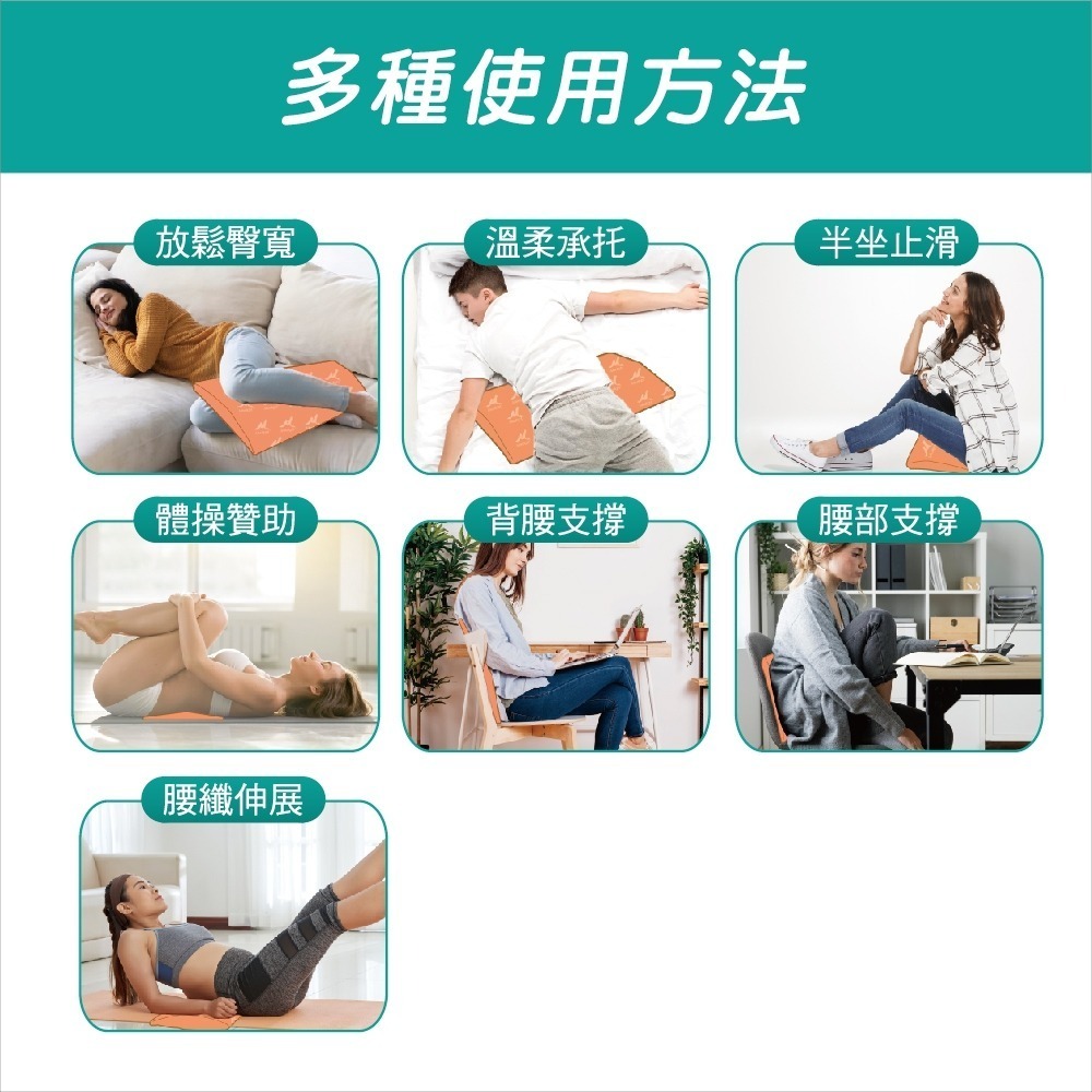 Medlight美德耐健康寢具 日夜守護腰枕 維康 免運-細節圖5