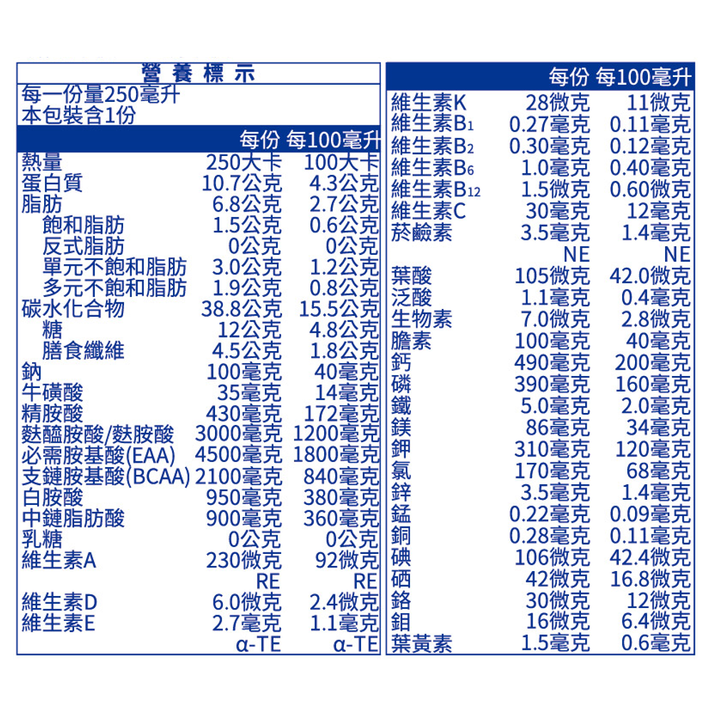 （加贈1罐）百仕可復易佳3000營養素(香草減糖)250ml*24罐/箱 維康 免運-細節圖2