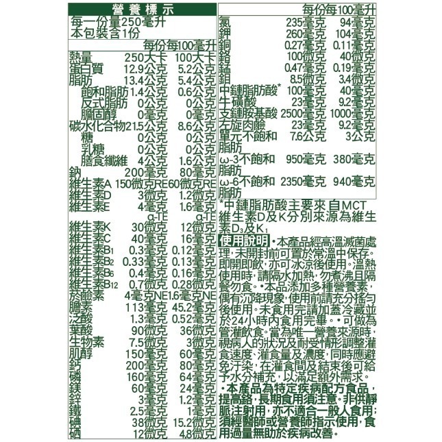 桂格完膳營養素糖尿病適用穩健配方(無糖不甜)250ml/罐(*24/箱)  /(6入禮盒組)  維康-細節圖6