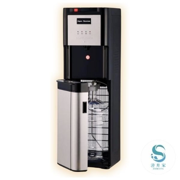 【I 健康套餐】AS30CLJ免抬水落地型 / 冰溫熱桶裝水機1台(黑)+麥飯石鹼性水20桶(附水劵) 【桃園嚴選】-細節圖2