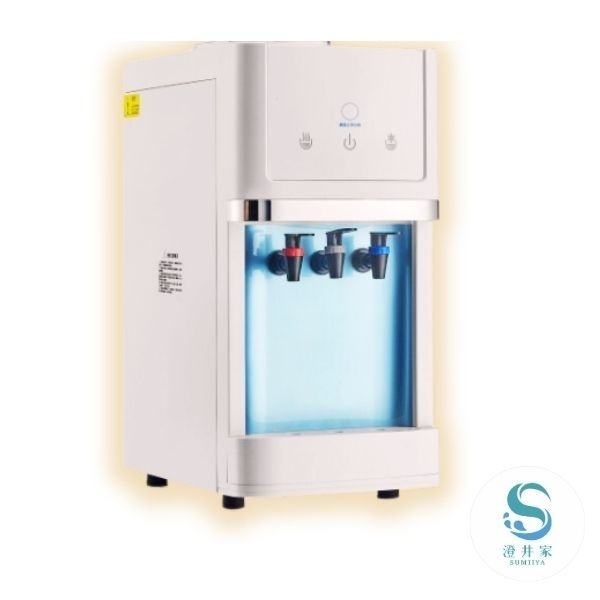 【F 經濟套餐】AS-30CD桌上型 / 冰冷熱桶裝水機1台+純淨水20桶(附水劵)-細節圖2