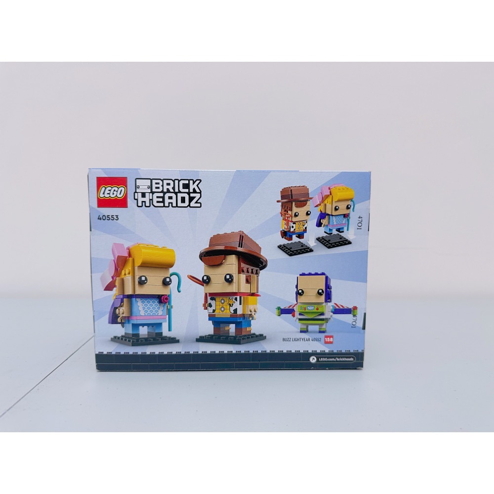 「黃磚屋」LEGO 40553 胡迪與牧羊女｜BrickHeadz 大頭｜全新未拆-細節圖2