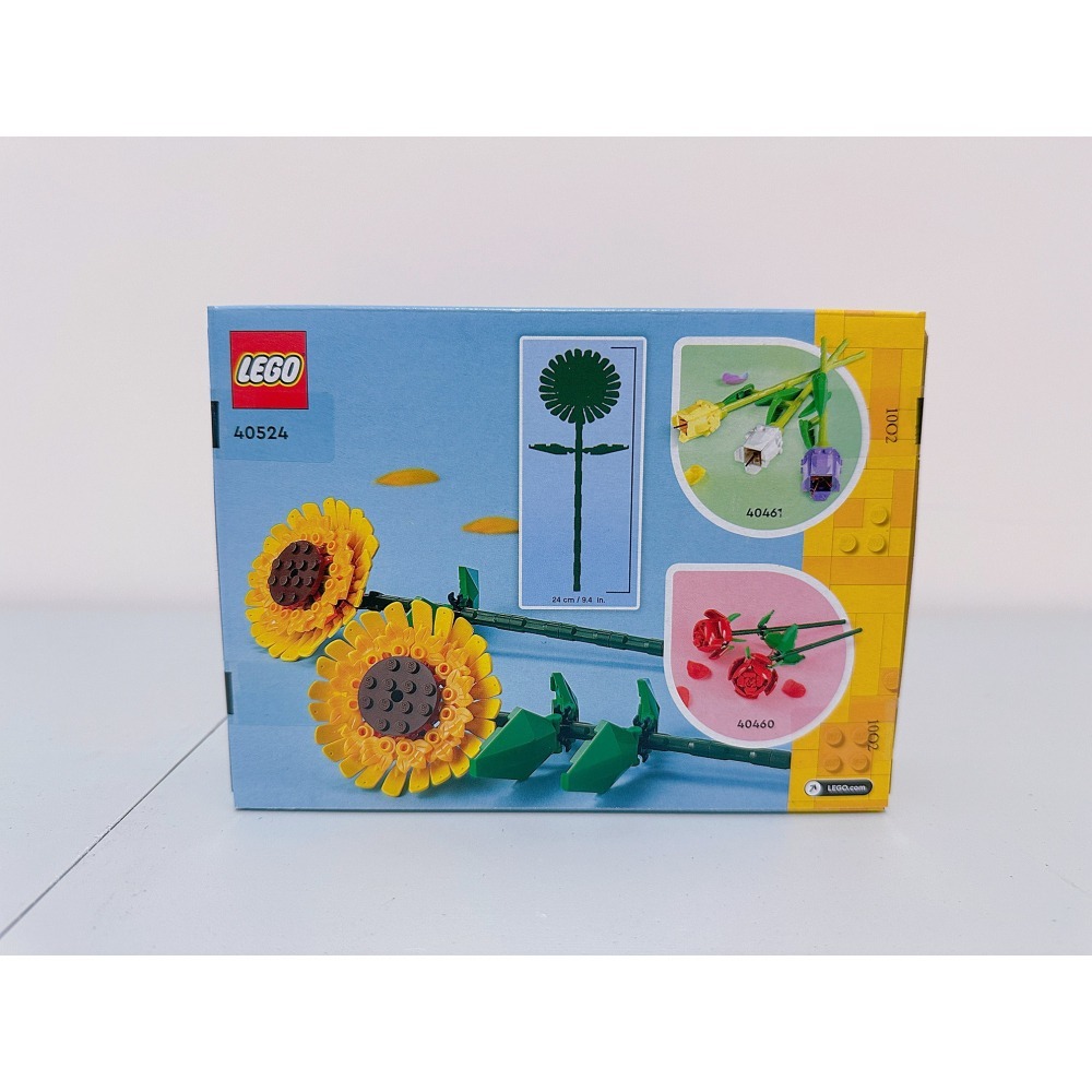 「黃磚屋」LEGO 40524 向日葵 Sunflowers｜節日 植物 永生花｜全新未拆-細節圖2