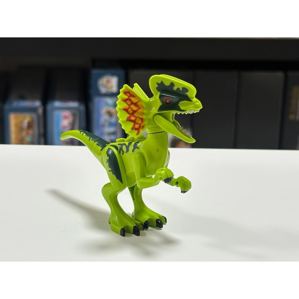 「黃磚屋」LEGO 75916 傘龍/雙脊龍 Dilo01｜Jurassic World 侏羅紀世界｜二手已組-細節圖2