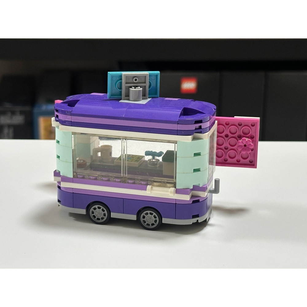「黃磚屋」LEGO 41332 艾瑪的畫架 拆賣攤車｜Friends 好朋友｜二手已組-細節圖2