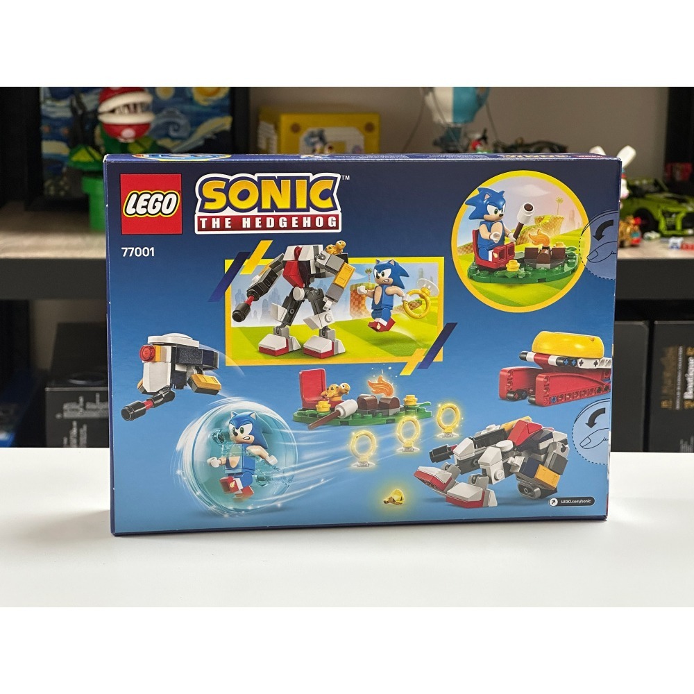 「黃磚屋」LEGO 77001 索尼克的營火激戰｜音速小子｜全新未拆-細節圖2
