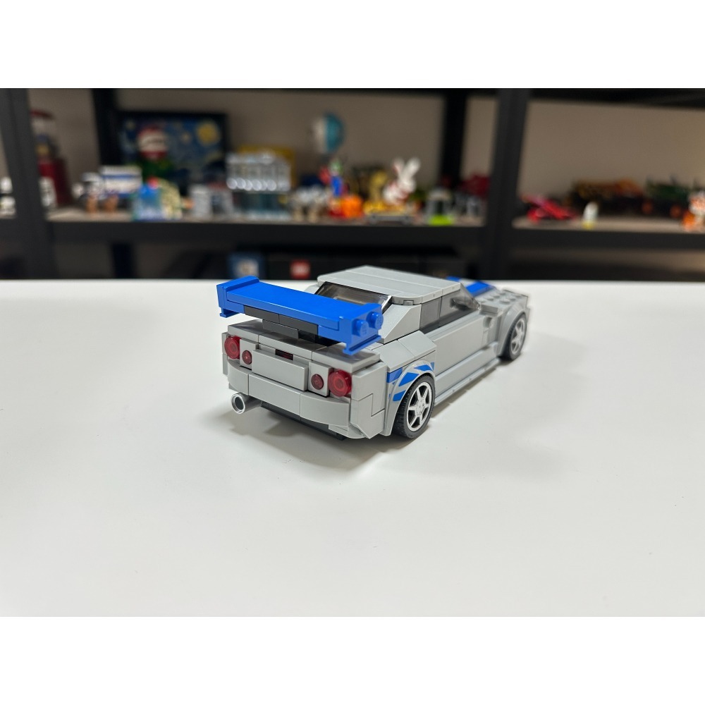 「黃磚屋」LEGO 76917 日產 Skyline GTR R34 無人偶｜Speed｜二手已組-細節圖3