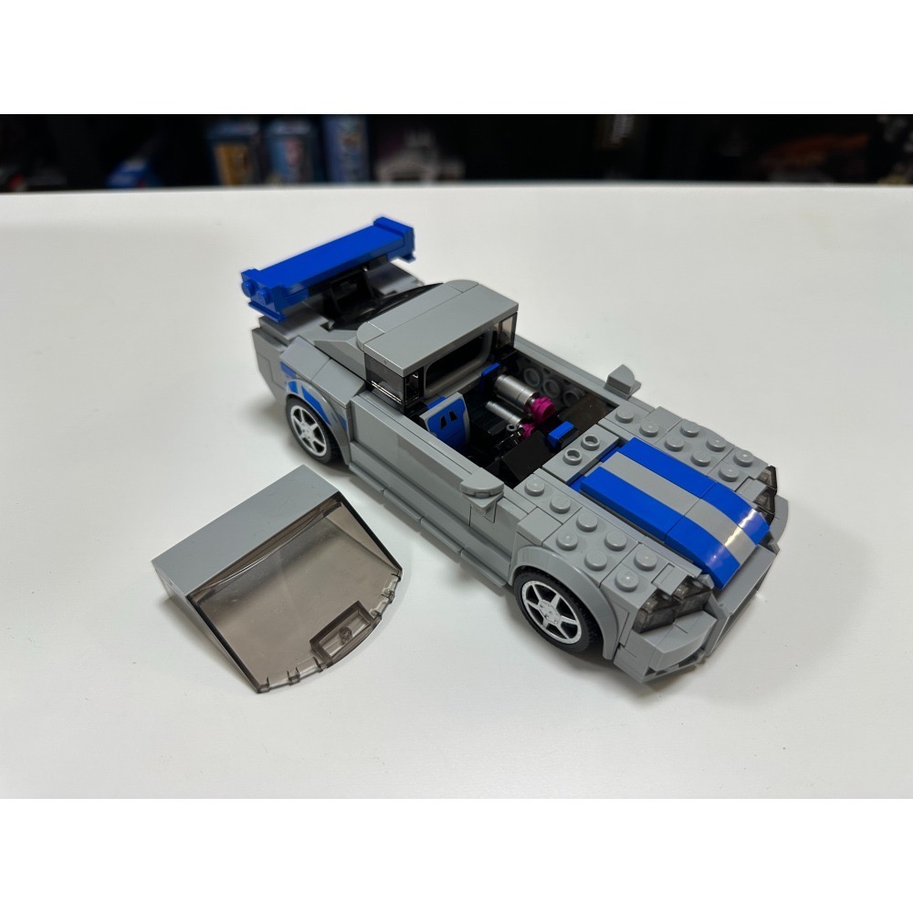 「黃磚屋」LEGO 76917 日產 Skyline GTR R34 無人偶｜Speed｜二手已組-細節圖4