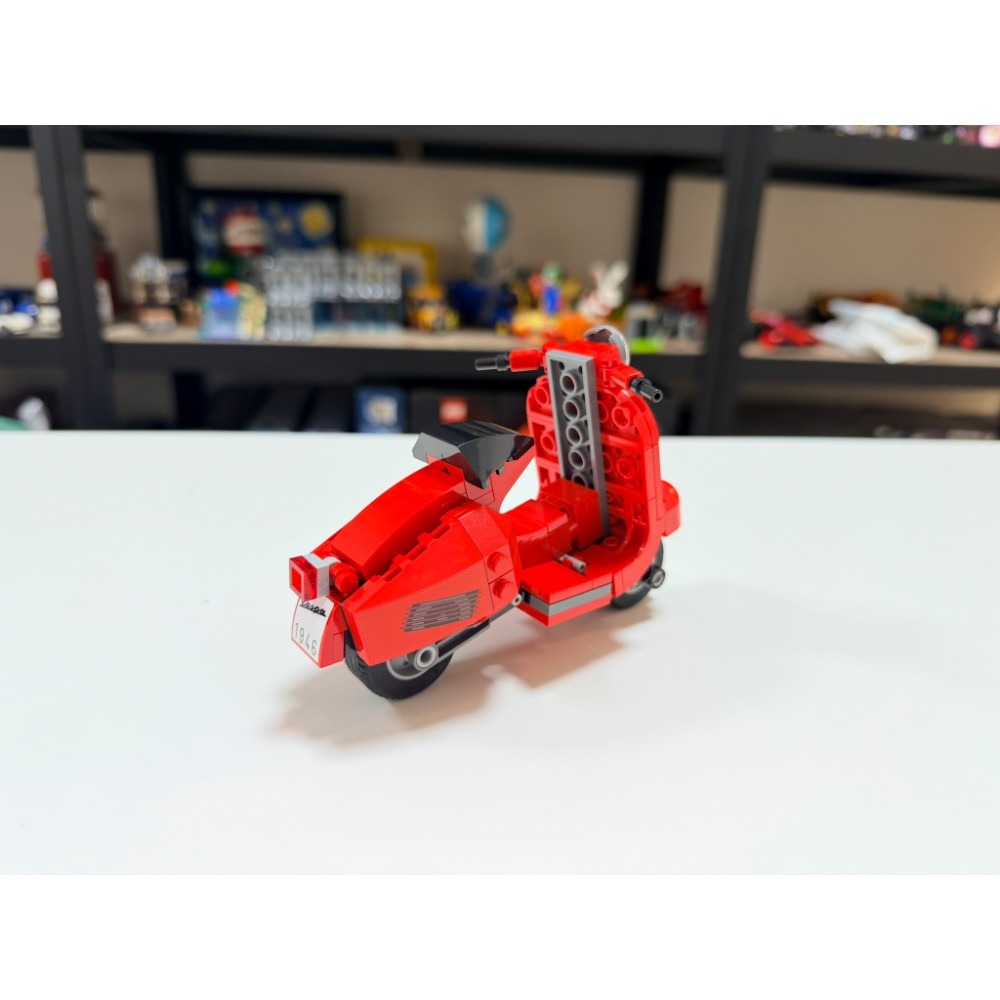 「黃磚屋」LEGO 40517 Vespa 偉士牌摩托車｜Creator｜二手已組-細節圖3