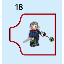 「黃磚屋」LEGO 76267 sh0909 奇異博士+斗篷｜漫威 Marvel｜全新拆售-細節圖2