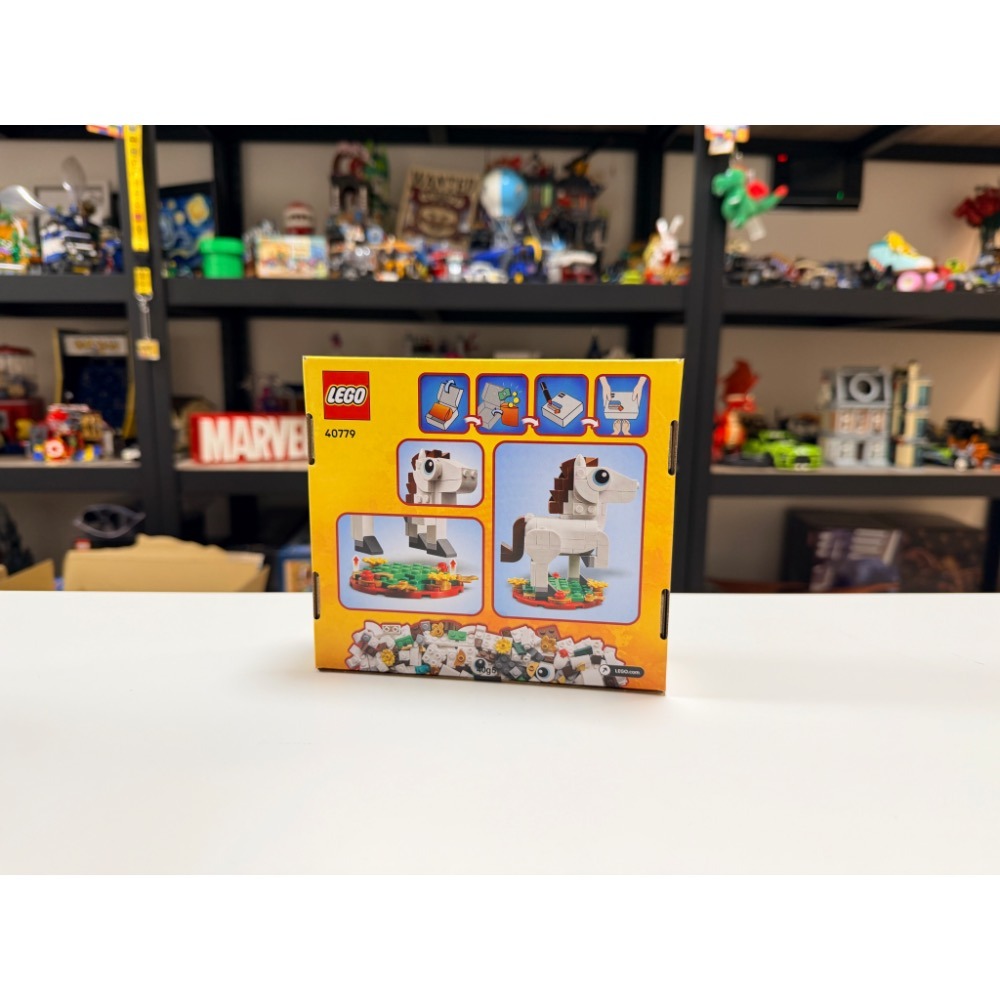 「黃磚屋」LEGO 40779 生肖馬 馬年｜生肖 節日 春節｜全新未拆-細節圖2